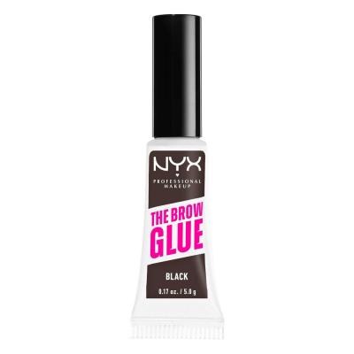 NYX PROFESSIONAL MAKEUP  The Brow Glue Instant Styler 5g (Various Shades) - Black