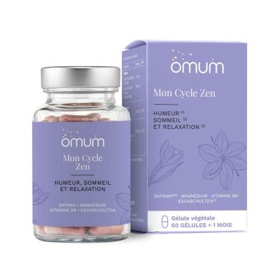 OMUM  Compl&eacute;ment Alimentaire Nutricosm&eacute;tique Mon Cycle Zen - 60 G&eacute;lules