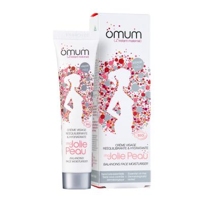 OMUM  Ma Jolie Peau - Cr&egrave;me Visage Hydratante et R&eacute;&eacute;quilibrante - 40 ml