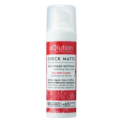OOLUTION Soin du visage multi-actions peaux mixtes &agrave; grasse Check Matte - 