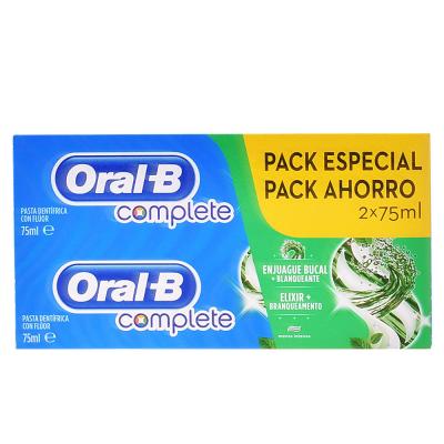 ORAL B Oral-b Complete Dentifrice Enjuage + Blanqueante Coffret Cadeau
