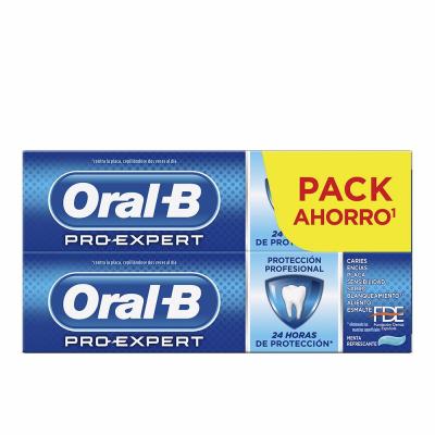 ORAL B  Pack 2 Dentifrices Pro-Expert protection professionnelle 75 ml