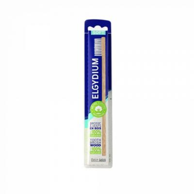 ELGYDIUM  Cepillo de Dientes Eco Madera Suave 1ud