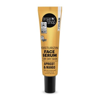 ORGANIC SHOP  Moisturizing Face Serum Dry Skin Apricot & Mango 30ml