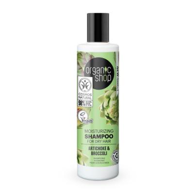 ORGANIC SHOP  Moisturizing Shampoo Artichoke & Broccoli Dry Hair 280ml