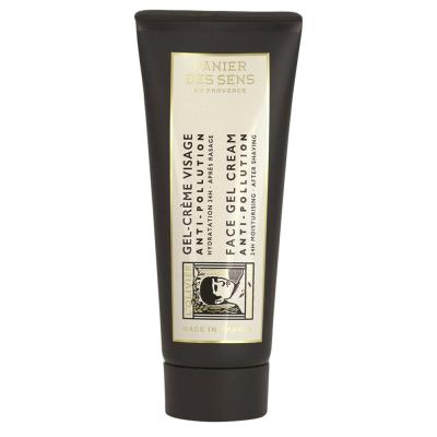 PANIER DES SENS Gel-Cr&egrave;me Visage Anti-Pollution pour Homme - Hydratation et Energie