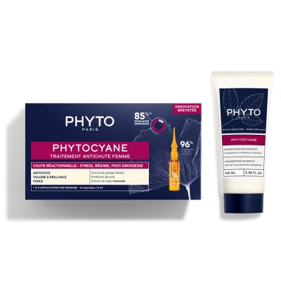 PHYTO  Coffret Traitement Anti-chute Progressive Femme Cyane