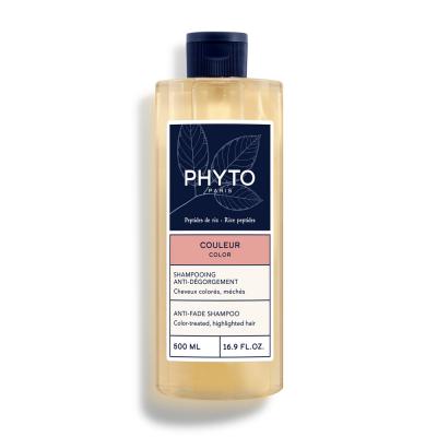 PHYTO  COULEUR Shampooing anti d&eacute;gorgement flacon 500ml