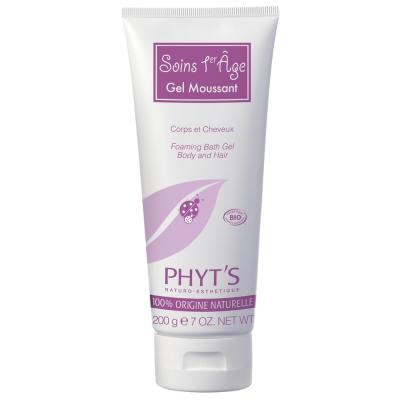 PHYT S Phyts Gel moussant Soin 1er &acirc;ge au Lavandin et Petit grain 200g