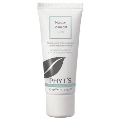 PHYT S Phyt's Aromaclear Masque Gommant Puret&eacute; Bio 40 ml - Tube 40 ml