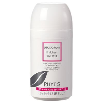 PHYT S Phyt's Corps D&eacute;odorant Fra&icirc;cheur Th&eacute; Vert Roll-On Bio 50ml