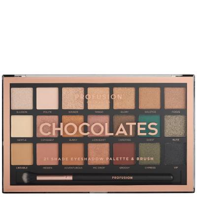 PROFUSION Pro Artistry Chocolates - Palette 21 Fards &agrave; Paupi&egrave;res