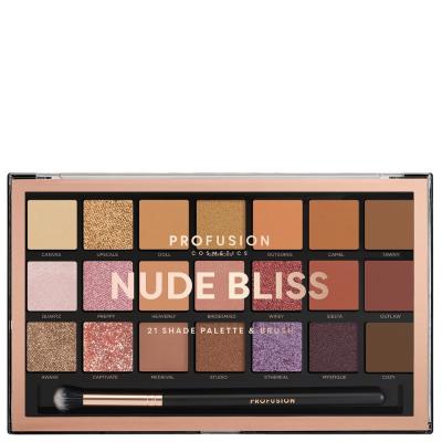 PROFUSION COSMETICS Pro Artistry Nude Bliss - Palette 21 Fards &agrave; Paupi&egrave;res