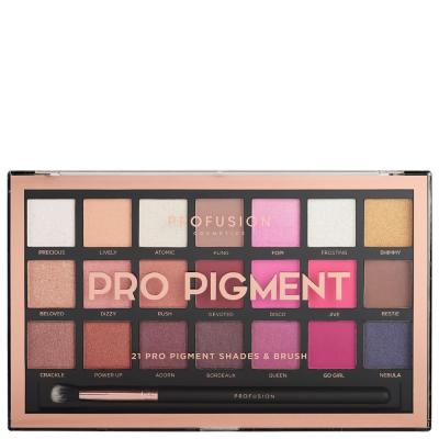 PROFUSION Pro Artistry Pro Pigment - Palette 21 Fards &agrave; Paupi&egrave;res