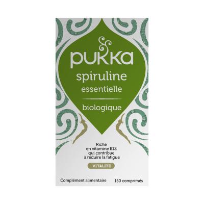 PUKKA Compl&eacute;ment alimentaire vitalit&eacute; & anti-fatigue Spiruline - 