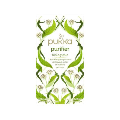 PUKKA  Tisane Bio Purifier 20 Sachets 36 g - Lot de 2