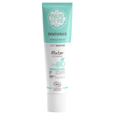 PULPE DE VIE  - Dentifrice BIO blancheur - Menthe naturelle - 75 ml