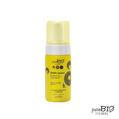 PUROBIO Nettoyant pour le visage Bubble Mousse  POUR LA PEAU 100 ml