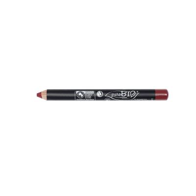 PUROBIO Crayon Jumbo Bio - Yeux & L&egrave;vres & Joues -  16 Rouge Pomp&eacute;i