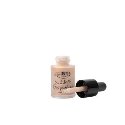 PUROBIO COSMETICS Fond de teint liquide 02 Sublime Drop 