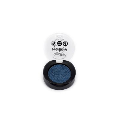 PUROBIO  Parapluie Compact Shimmer en Cialde N.07 Bleu Pack - 2,50 g