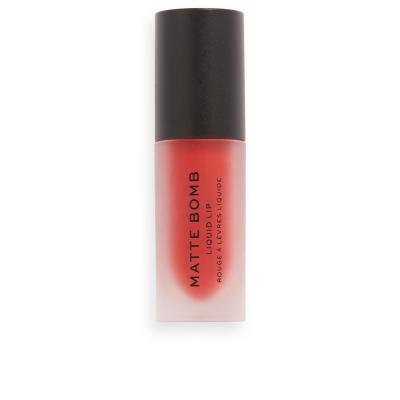 REVOLUTION MAKE UP Matte Bomb liquid lip #lure red 