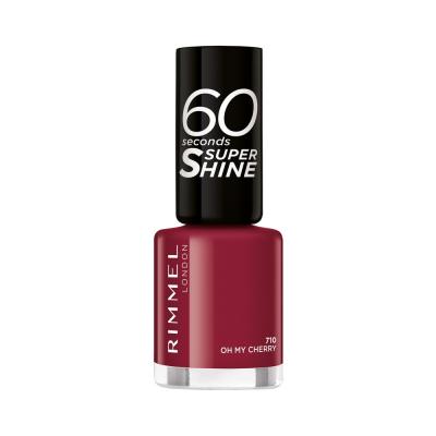 RIMMEL LONDON 60 SECONDS super shine #710-oh my cherry