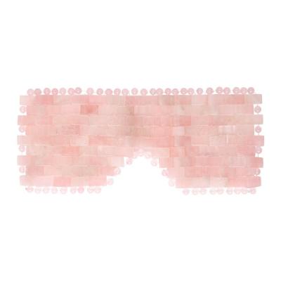 ROLL ON JADE Masque pour les Yeux Anti-&acirc;ge en Quartz Rose