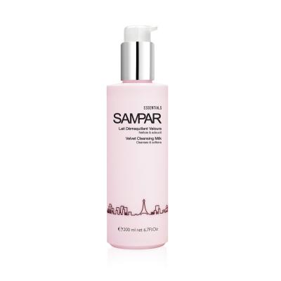 SAMPAR  - Lait D&eacute;maquillant Velours Nettoyant visage 200 ml