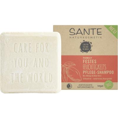 SANTE NATURKOSMETIK Sante Shampoing Solide Hydratant Mangue & Aloe Vera Bio 60 ml