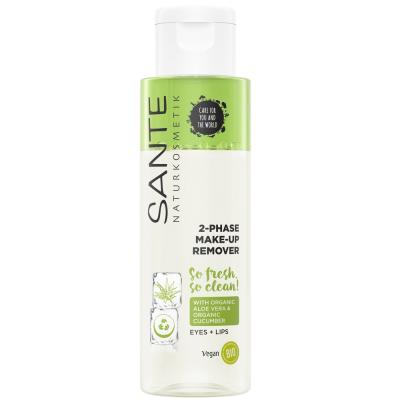 SANTE  Huile biphasique d&eacute;maquillante pour les yeux et les l&egrave;vres 110