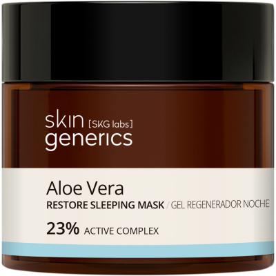 SKIN GENERICS  - Masque Gel De Nuit R&eacute;g&eacute;n&eacute;rant &Agrave; L'aloe Vera Soin 50 Ml
