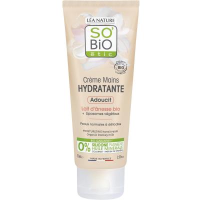 LEA NATURE SO BIO ETIC SO'BiO &eacute;tic Mon Lait d'Anesse Cr&egrave;me Caresse Hydratante Mains