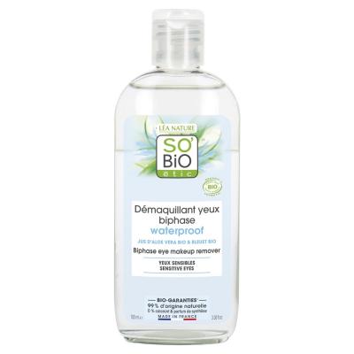 SO BIO ETIC L&Eacute;A NATURE SO BiO &eacute;tic - D&eacute;maquillant yeux biphase waterproof 100 ml