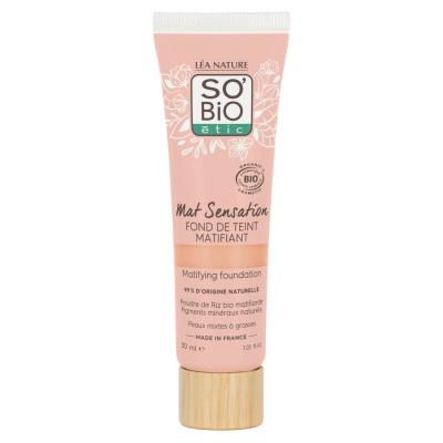 LEA NATURE SO BIO ETIC Fond de Teint Matifiant Bio - SO'BiO &eacute;tic 15 Vanille Rose
