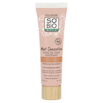 SO BIO ETIC Fond de Teint Matifiant Bio - SO'BiO &eacute;tic 30 Sable Dor&eacute;