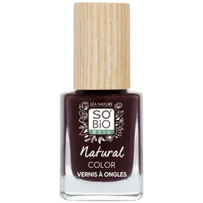SO BIO ETIC So'Bio vernis &agrave; ongles couleur naturelle 11 ml 10 Velours Rouge