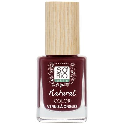 SO BIO ETIC So'Bio vernis &agrave; ongles couleur naturelle 11 ml 15 Seduisant Rouge