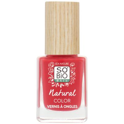 SO BIO ETIC So'Bio vernis &agrave; ongles couleur naturelle 11 ml 25 Rouge Coquelicot