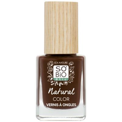 SO BIO ETIC So'Bio vernis &agrave; ongles couleur naturelle 11 ml 75 Brun Chocolat