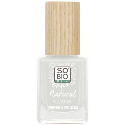 LEA NATURE SO BIO ETIC So'Bio vernis &agrave; ongles couleur naturelle 11 ml 80 Blanc Fran&ccedil;ais