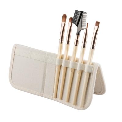 SO ECO  80 40 051 Eye Brush Kit - 6 Pinceaux pour les Yeux et sourcils