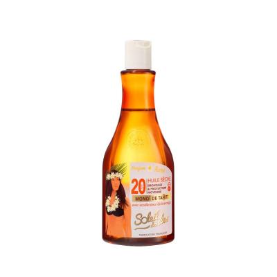 SOLEIL DES ILES Huile s&egrave;che Parfum des &icirc;les SPF 20