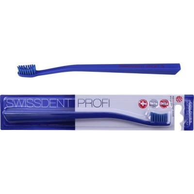 SWISSDENT Colours Classic toothbrush #black&red 