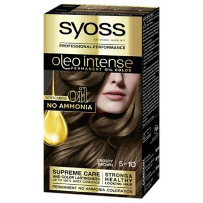 SYOSS Teinture permanente olio intense  n&ordm; 5,10 marron l&eacute;ger