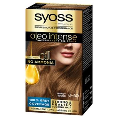 SYOSS  Olio Intense Tinte Sin Amoniaco 8.60 Rubio Miel 50ml