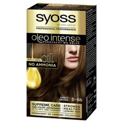 SYOSS Teinture permanente olio intense  n&ordm; 5,86 marron caramel