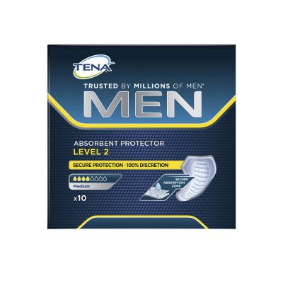 TENA LADY Tena Men Level 2 Protection pour fuites urinaires l&eacute;g&egrave;res &agrave; moyennes