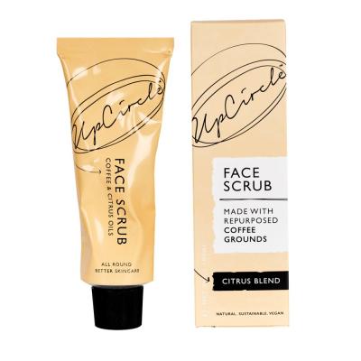 UPCIRCLE Gommage visage au caf&eacute; et aux agrumes d' 100&nbsp;ml