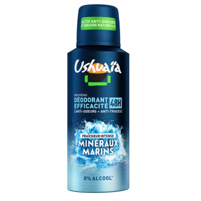 USHUAIA  homme deodorant atomiseur 48h mineral 150 ml